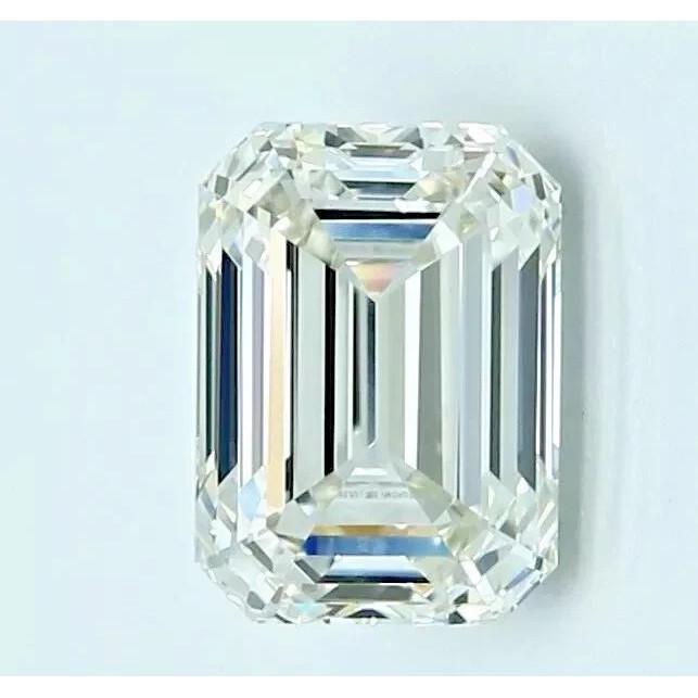 2.00 Ct EMERALD Cut Certified Lab Grown Diamond D Color VS2 Clarity n9b78