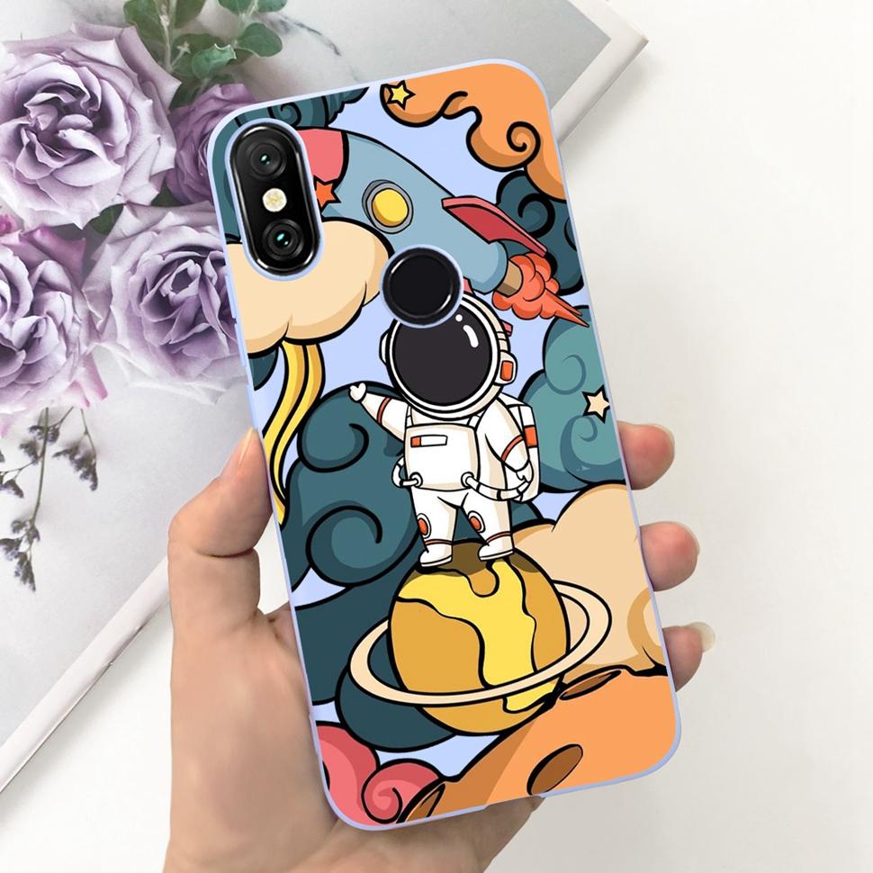 Для Xiaomi Mi A2 Lite (Редми 6 Про) Чехол Новый Модный Мягкий Тонкий Чехол для Телефона Для Xiaomi MiA2 Lite Redmi6 Pro Полностью Задняя Крышка