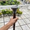 Walking Stick Viking Wooden Walking Cane for Men and Women Handle Nautical Art Style