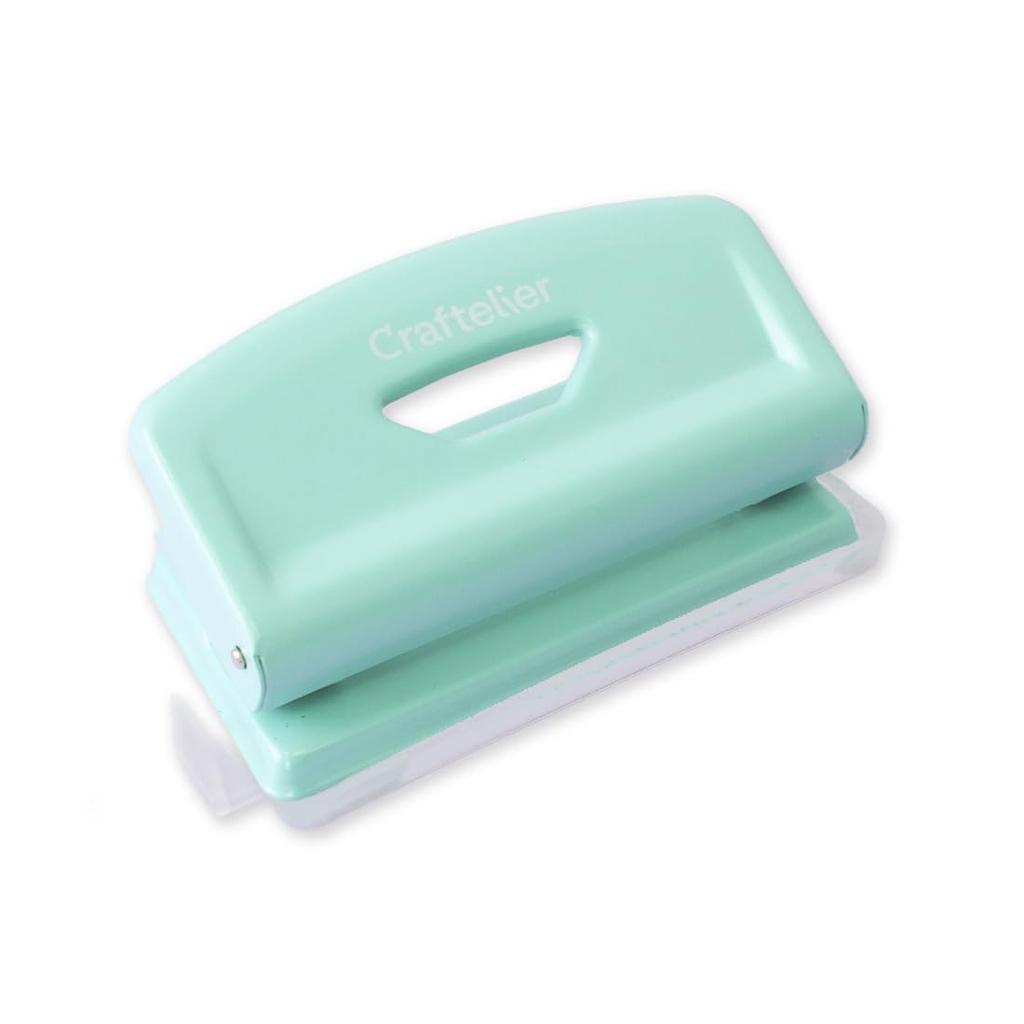 Craftelier - 6 Hole Punch | Adjustable Hole Puncher for Mini, Pocket, A6, A5, Personal and Deskfax | Journaling Supplies | Punching Capacity for 8 x