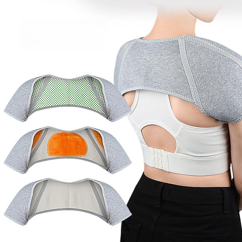 Warm and Fleece Shoulder Pads, Warm and Cold-proof Around The Shoulder, Four-season Sweat-absorbing Wormwood Thickened Shoulder Pads