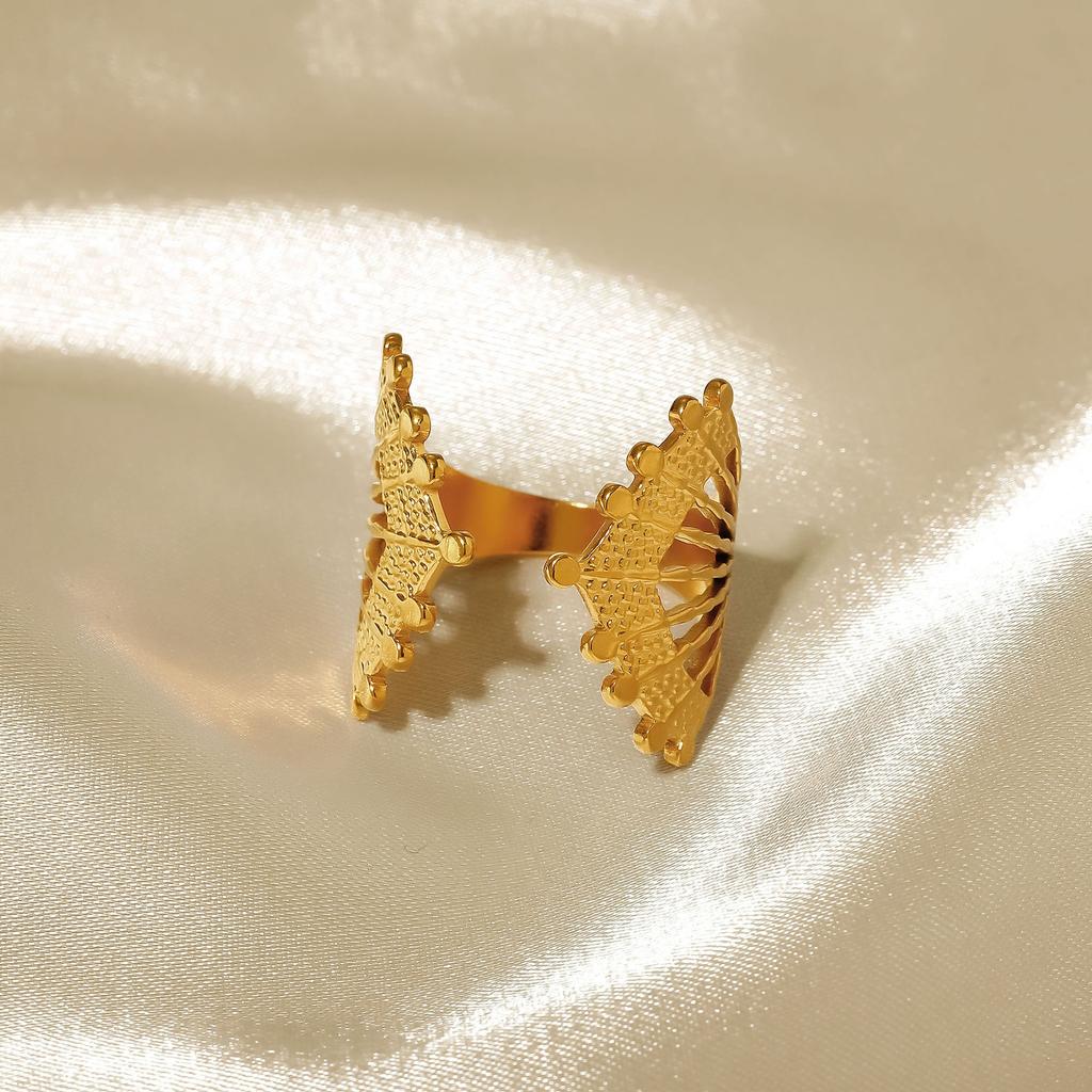 Модное женское кольцо из 1 части Женское кольцо Металлическое кольцо Глянцевое кольцо Металлическое кольцо Праздничный подарок