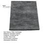CF12157 Air Filter Replacement for Corolla 2019-2024 for RAV4 2019-2023 for Prius 2016-2024 Coconut Shell Activated Carbon Cabin Air Filter for