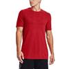 Under Armour Спортивная футболка с круглым вырезом и логотипом, мужские топы, красные 1356798-608