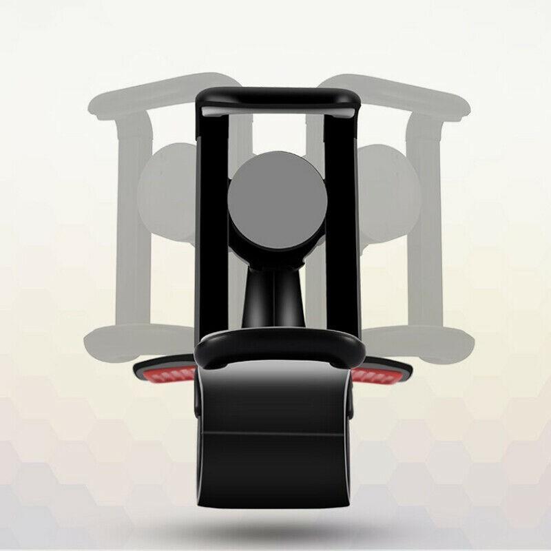 Автомобильный держатель для телефона с GPS на 360°, зажим для крепления на приборной панели автомобиля, держатель для сотового телефона, кронштейн, подставка, подходит для большинства мобильных телефонов