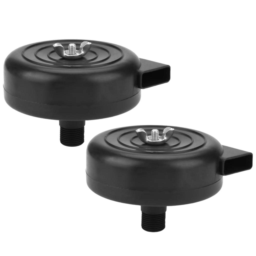 1/2pcs 16mm 3/8PT Plastic Male Thread Air Compressor Intake Filter Silencer Muffler New Industrial Equipment