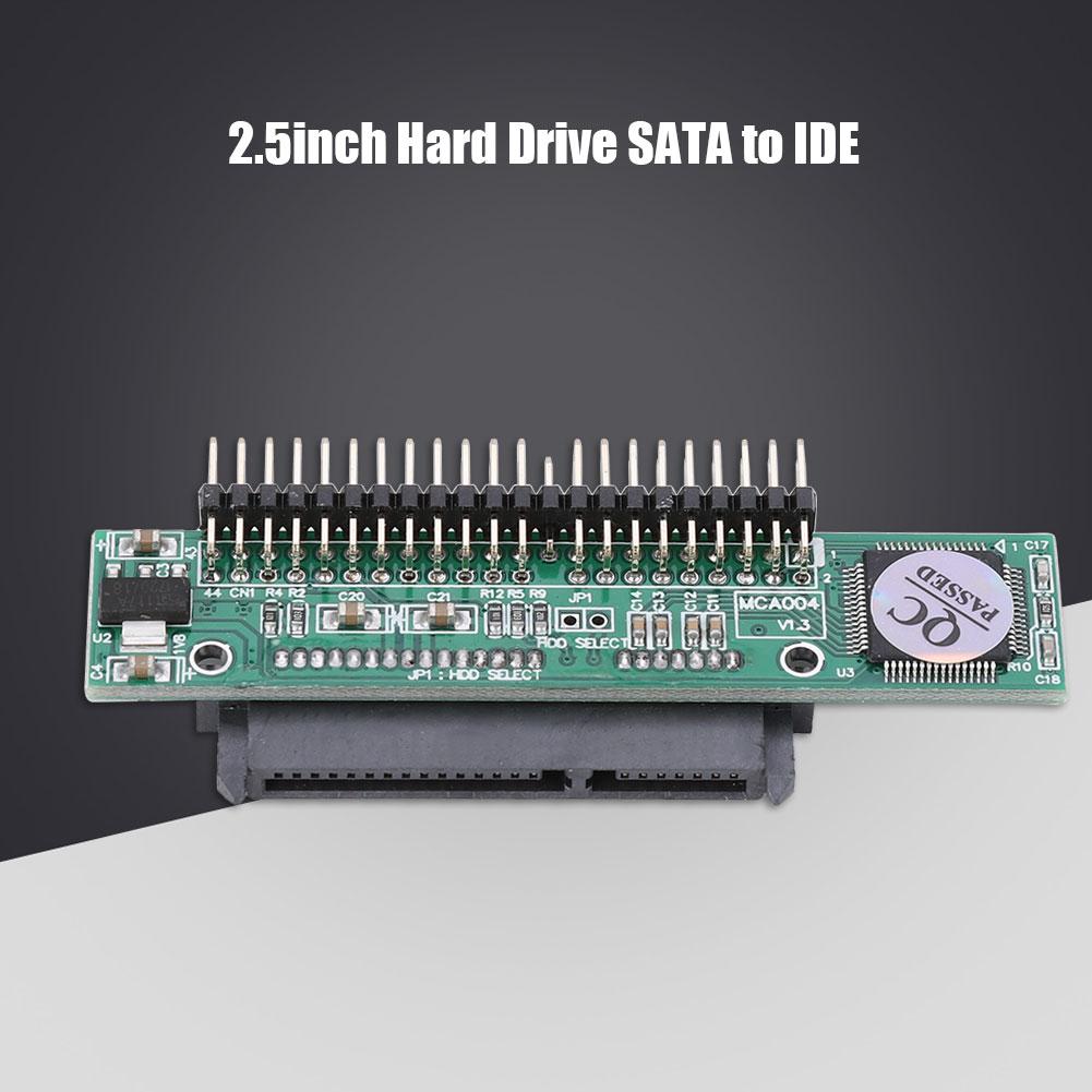 2,5-дюймовый жесткий диск SATA для IDE 44-контактный интерфейсный адаптер последовательный порт-параллельный порт для ноутбука