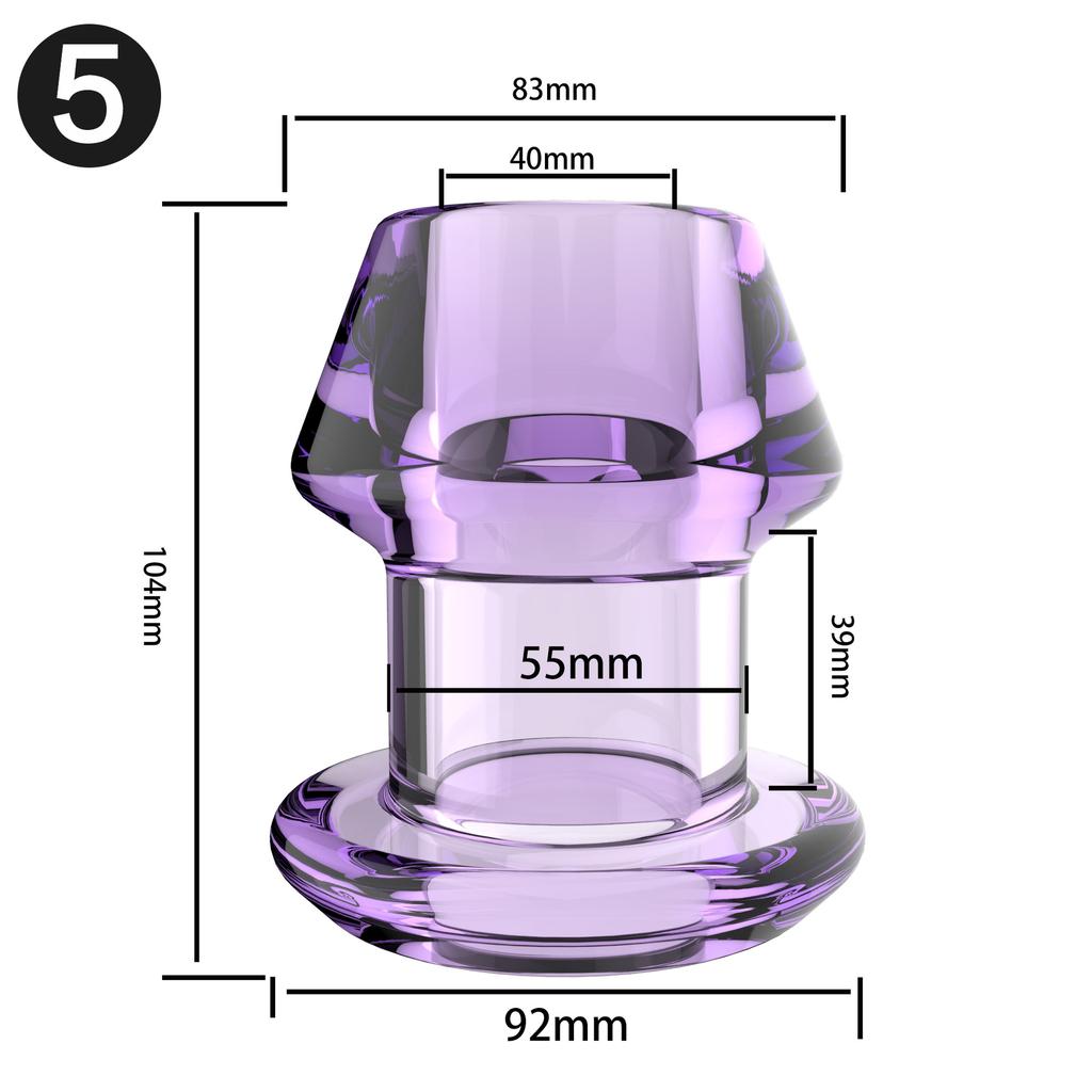 Полый туннель Анальная пробка Анальная пробка Резьба Анальная пробка Секс-игрушки Анальные пробки Обучение мастурбации Начинающие Опытные пользователи Секс-игрушки для взрослых