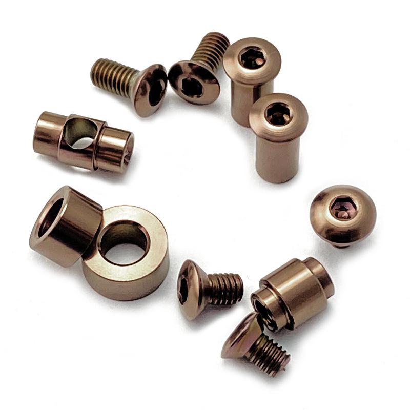 1 шт. винт для ножа из титанового сплава винты для Криса Рива маленький Sebenza 21 31 складной карманный нож DIY аксессуары запчасти для ремонта