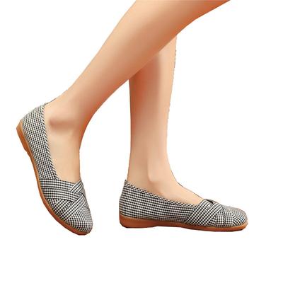 Женские лоферы с круглым носком. Удобная рабочая обувь. Милые пенни-лоферы без шнуровки. Балетки на плоской подошве. Легкие дышащие мягкие туфли для вождения. Модельные лоферы для женщин.