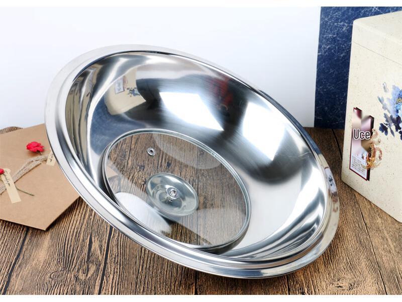 Universal Visible Stainless Steel Pot Lid