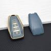 Новый защитный чехол для ключа для Geely Coolray 2024/X6/Emgrand/Global Hawk GX7 Мягкий ТПУ чехол для ключа с брелоком Автозапчасти