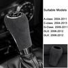 Для Mercedes Benz W169 W203 W204 W211 W212 W461 W463 GLS X166 GLK X164 2009-2011 Алькантара Накладка Чехол Воротник Ручки Переключения Передач