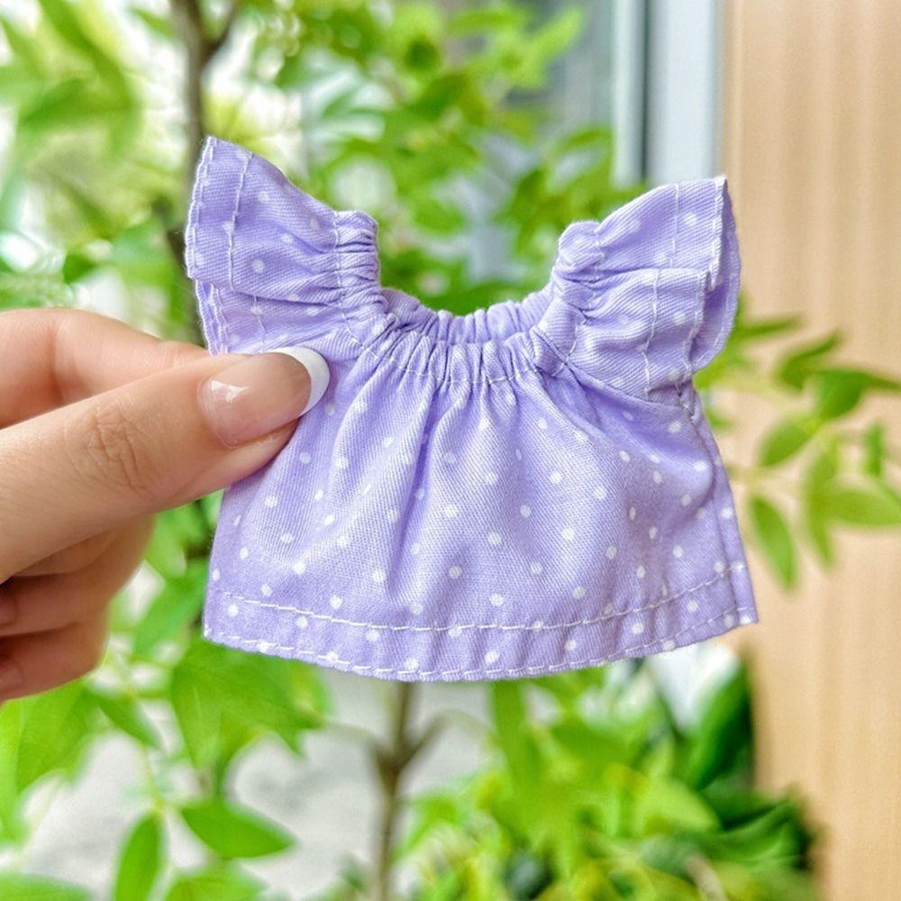 Multistyles Doll Jeans Dresses Fashion Doll Clothes Accessories Kids Toys for 10cm Cotton Dolls
