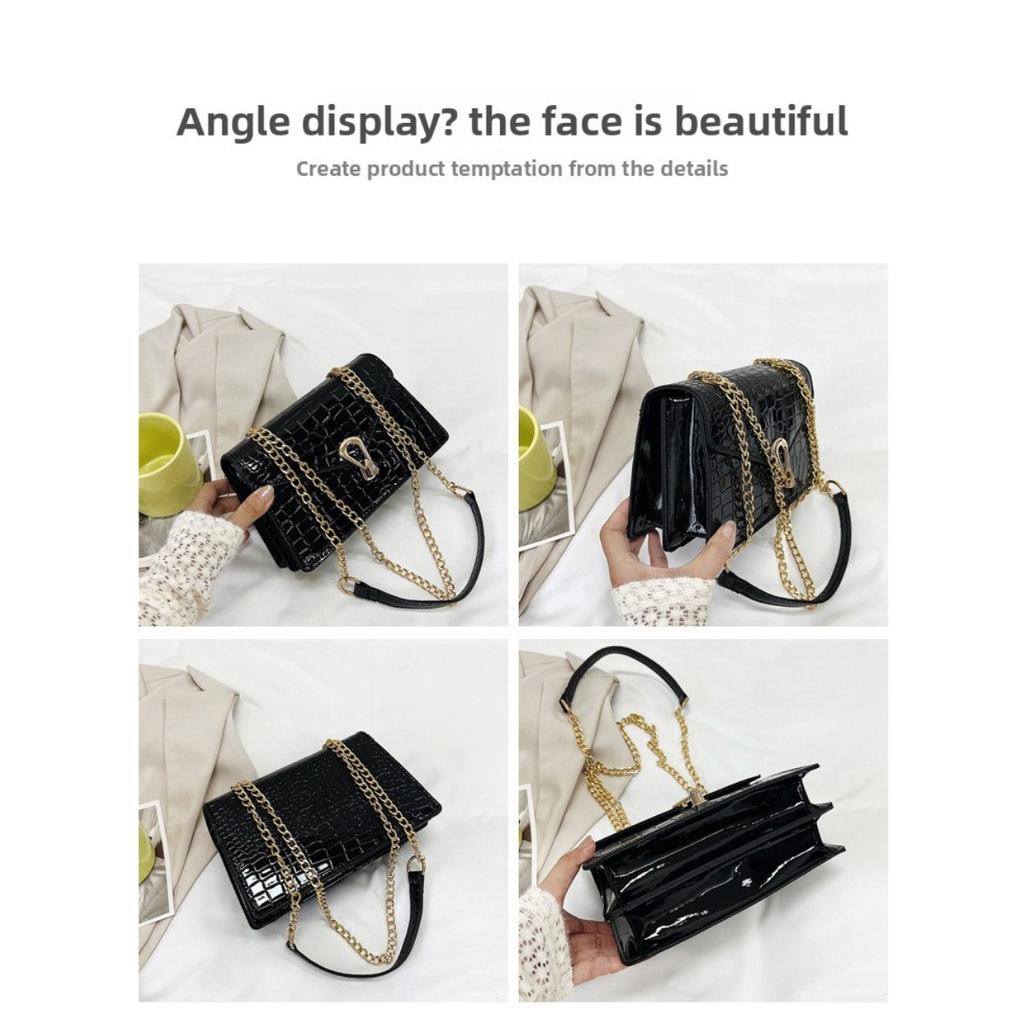 Женская модная сумка кроссбоди из искусственной кожи с узором змеиного принта цвета розовой розы, роскошная сумочка, на подкладке, с цепочкой-ручкой