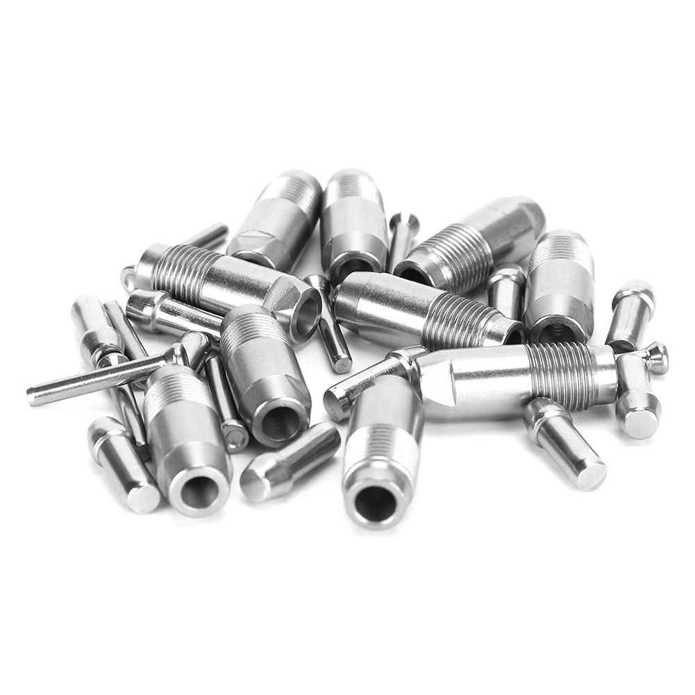 10pcs Stainless Steel Chicken Water Nipple Drinker Feeder Automatic Chicken Drinking Nipple