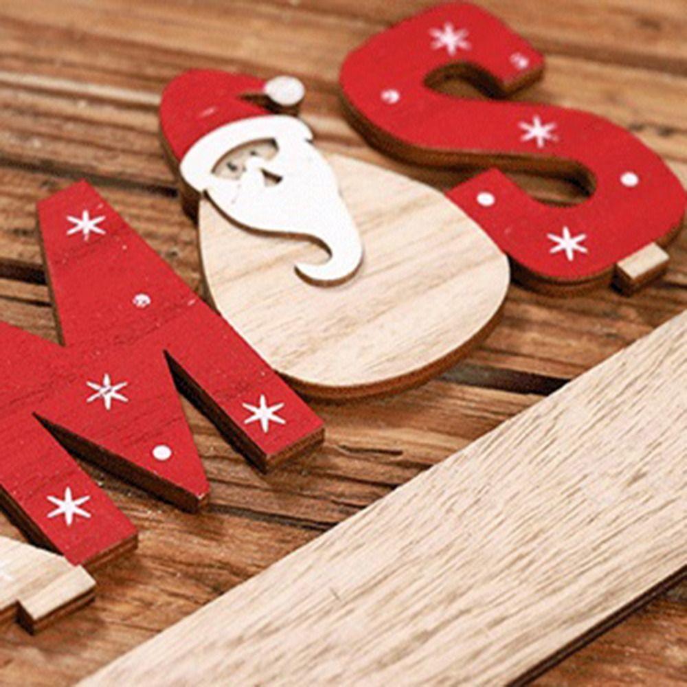 Party Home Accessories Letters Ornaments Table Decoration Sign Backdrop Christmas Decoration
