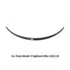 Car Tail Wing for Tesla Model 3 Highland 2025 Spoilers Wings ABS High-performance Rear Trunk Lip Spoiler Decoration Accessories