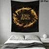 Lord Rings Trilogy Tapestry Background Cloth Wallmounted Soft Wall Covering Decoration Background Cloth