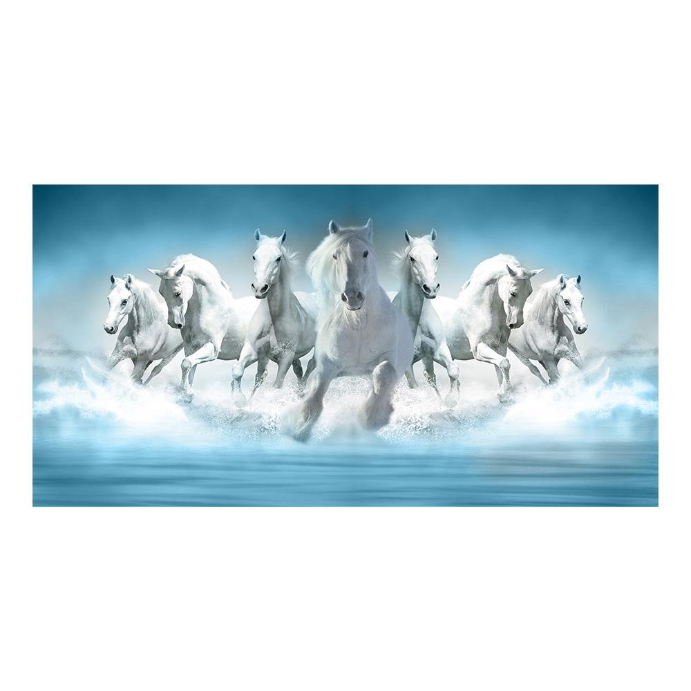 Modern Galloping Horses Landscape Canvas Painting Posters and Prints Wall Art Picture for Living Office Room Bedroom Home Decorating