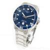 Мужские часы Tissot Seastar 1000, 40 мм, синий циферблат, браслет, T1204101104100, официально импортированные