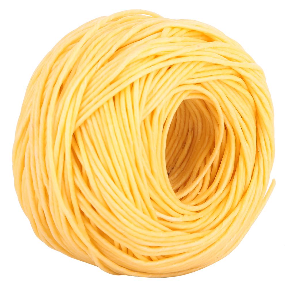 Волокнистый фитиль из натурального пчелиного воска, фитиль для свечи своими руками, 200 футов ароматического фитиля для свечи (Свет)