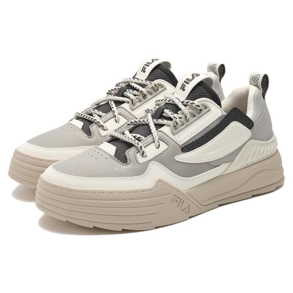 Fila Pala Универсальные Удобные Простые Низкие Кроссовки Мужские Кроссовки Серые Белые F12M341224FDG