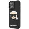Karl Lagerfeld Klhcp14Lkh3Dbk Iphone 14 Pro 6,1 Czarny/Black Hardcase 3D Rubber Karl`s Head
