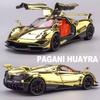 1:24 модели Pagani Huayra BC Challenger SRT Hellcat, Игрушечные машинки, Открывающиеся двери, Машинка с инерционным механизмом для детей, Обучающая развлекательная игрушка