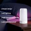 Bedroom Table Lamp Bedside Lamp Color Mode Remote Control Touch Dimmable USB Magic Color Portable Night Light