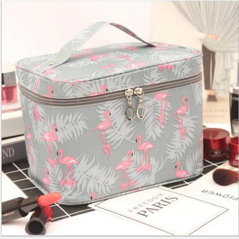 New Large Capacity Cosmetic Bag for Men and Women Travel Portable Oxford Cloth Waterproof Toiletry Vanity Zipper Storage Bags