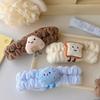 Plush Plush Cartoon Headband Absorbent Makeup Headband Cute Face Wash Waterproof Headband Women