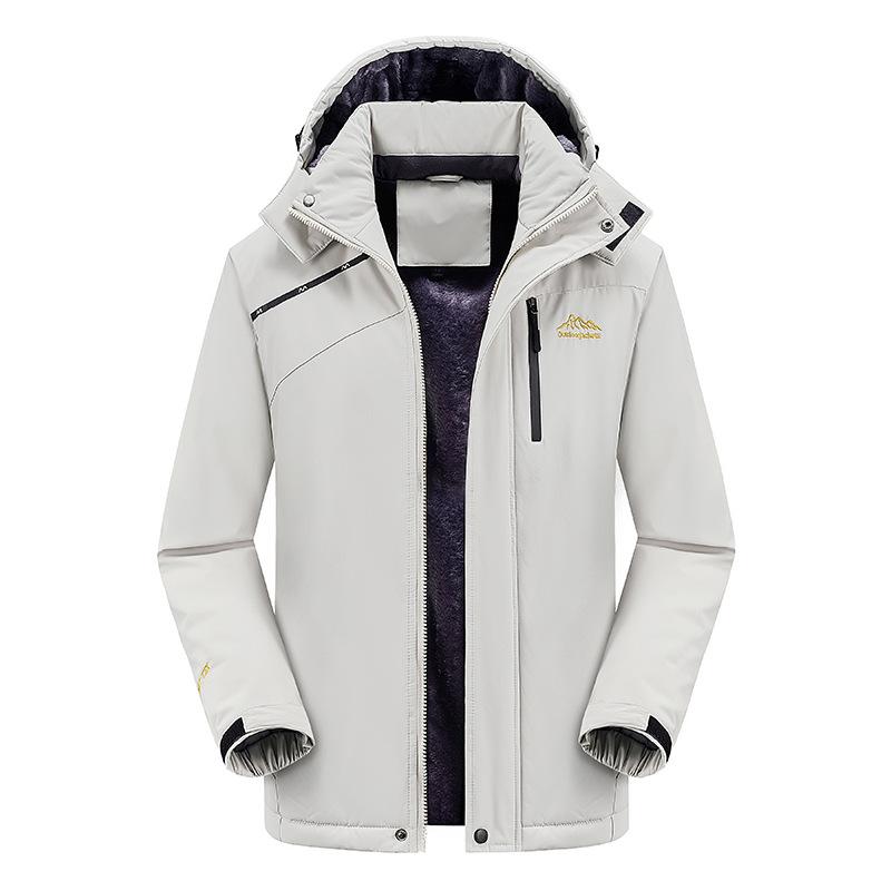 Padded-on Men's Autumn and Winter Jackets, Jackets, Cold-proof and Warm Padded Jackets, Mountaineering Suits.