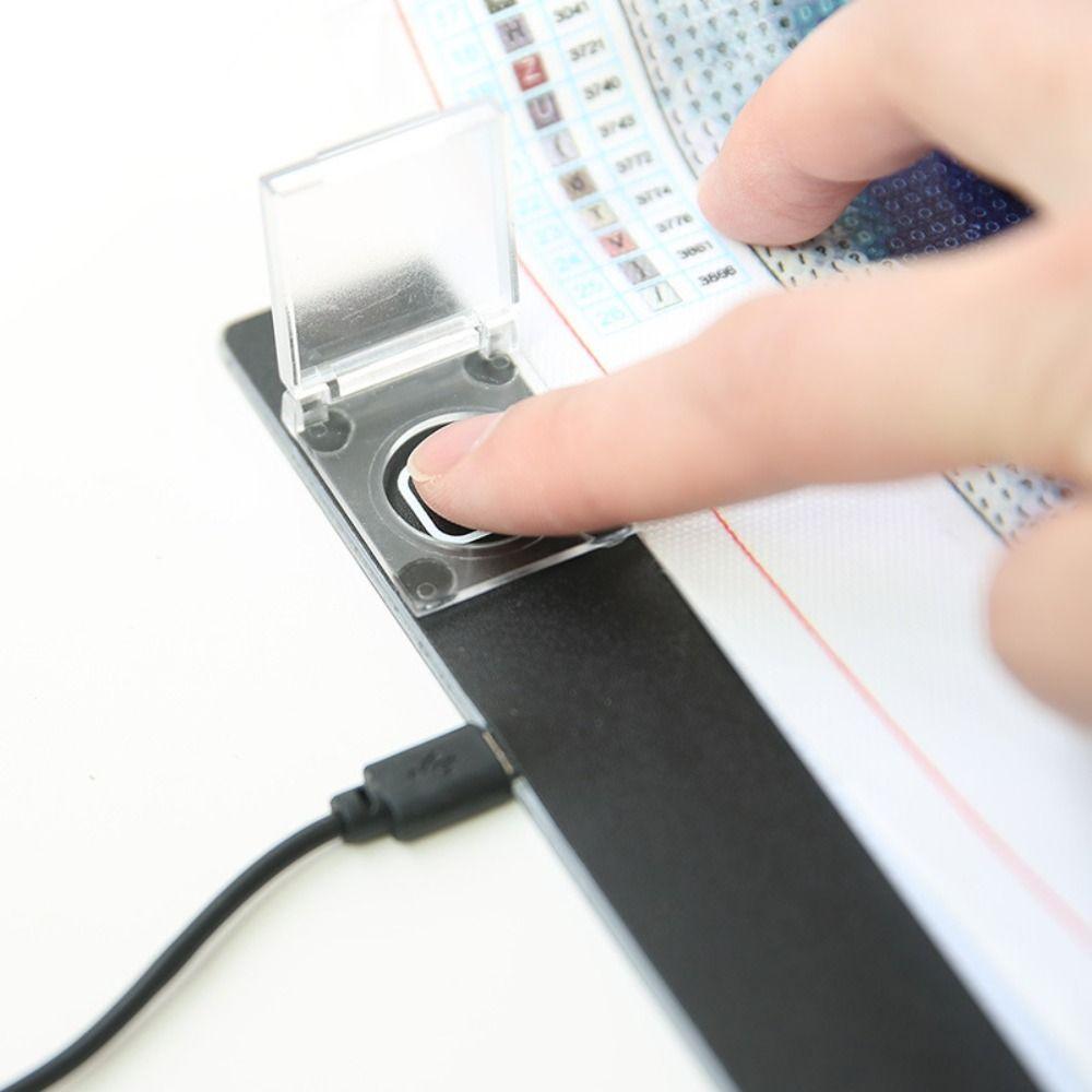 Light Box Touch Button Protector Cover Drawing Pad Power Button Covers  5D Diamond Painting Tool