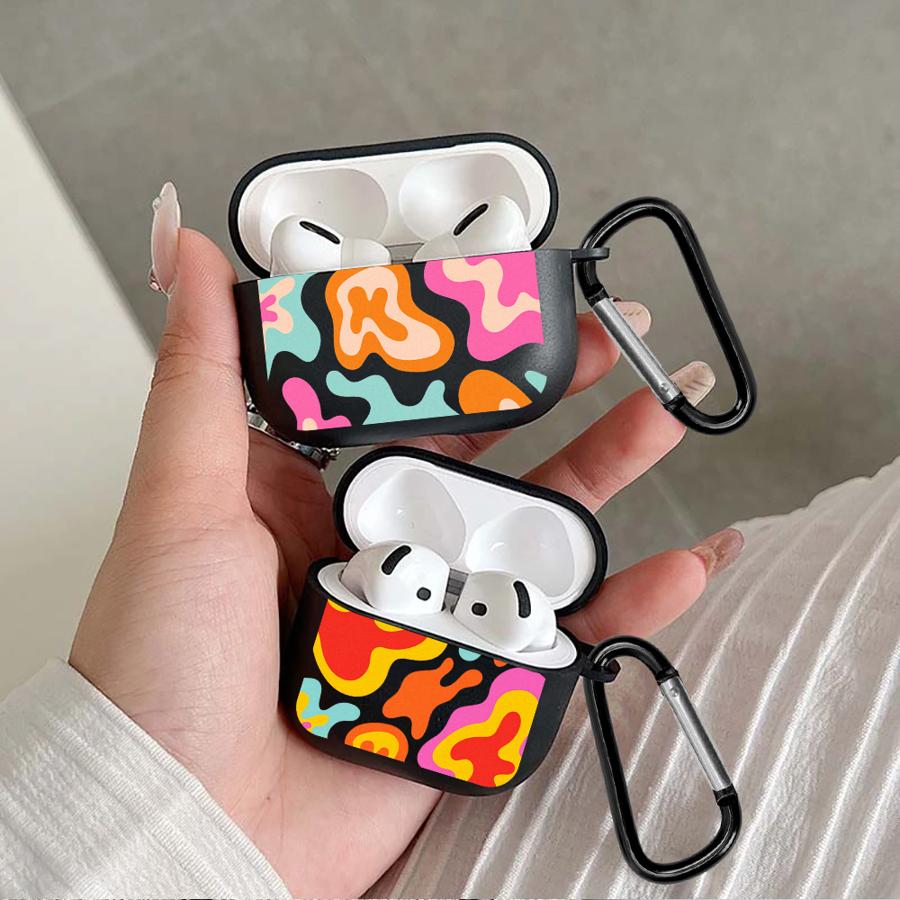 Чехлы для наушников Чехол-обложка Для Airpods 4 Pro2 3 2 Pro3 Pro 1 Креативные узоры
