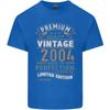 Premium Vintage 22nd Birthday 2004 Unisexs Light Cotton TShirt