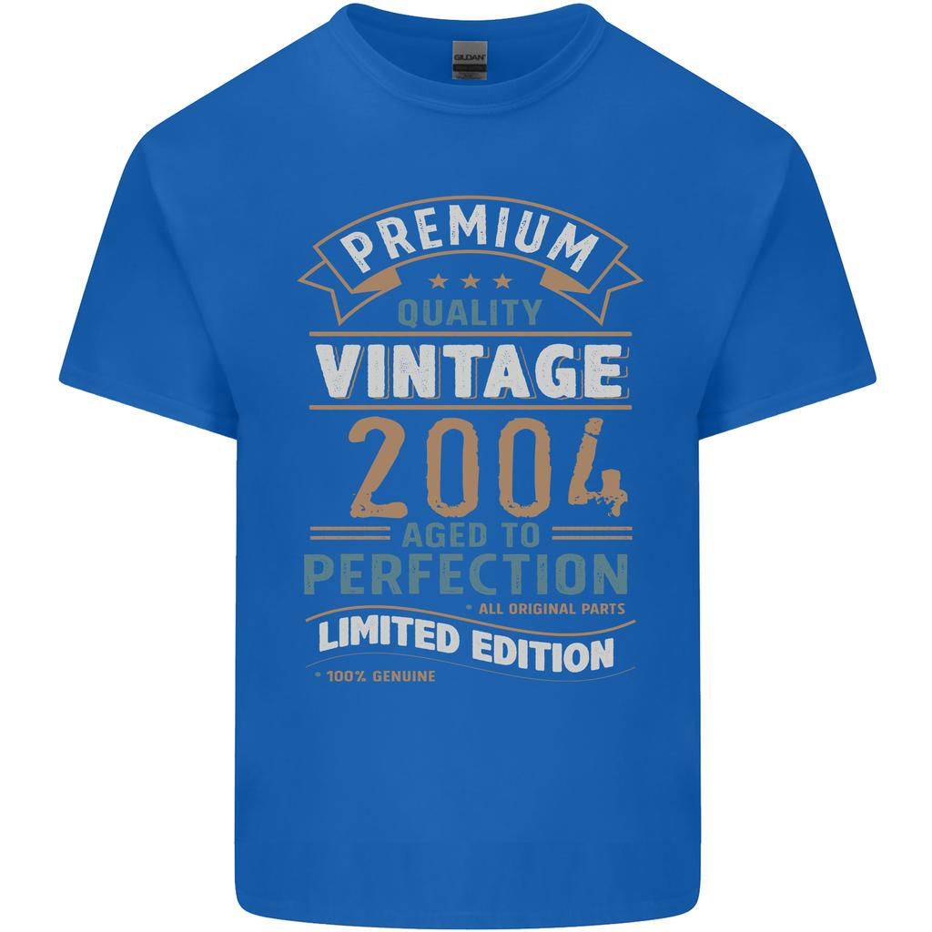 Premium Vintage 22nd Birthday 2004 Unisexs Light Cotton TShirt