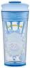 Skater Tumbler with with Flap and Memory Sanrio Cinnamoroll Plush Hug Shaker, 420ml, Stick, PTBFS4-A