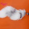 Faux Fox Masturbation Tail Metal Toys Sexualeed Anal Butt Plug Adult