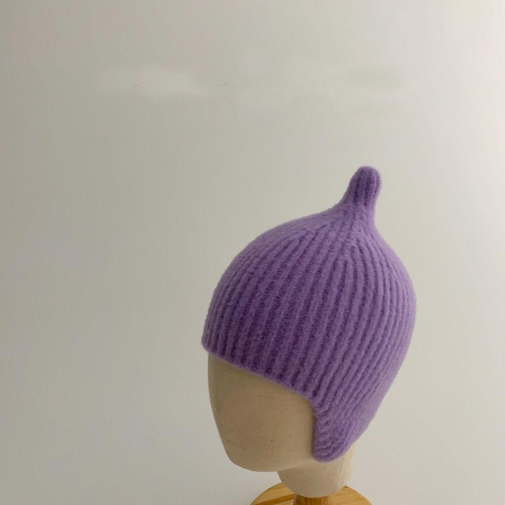 Soft Knitted Hat Autumn Winter Beanies New Ear Protection Hat for Baby