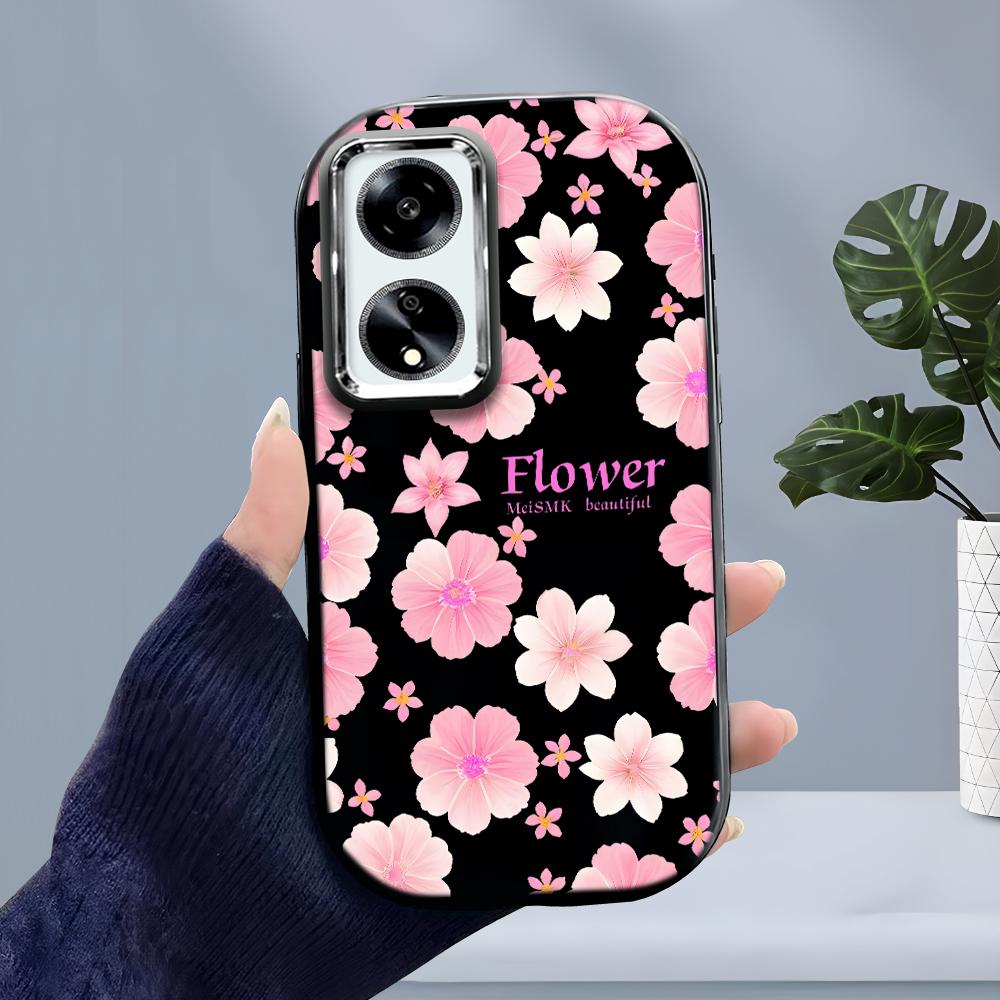 Solid Color Silver Edge Lens Soft Liquid Silicone Shockproof Phone Case for iPhone Samsung Huawei Honor Xiaomi Redmi OPPO Realme Vivo Infinix Tecno