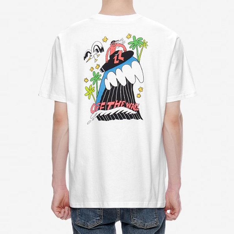 Vans Мужская футболка Asia Artist Collaboration Edition Белая VN0A4RAYWHT