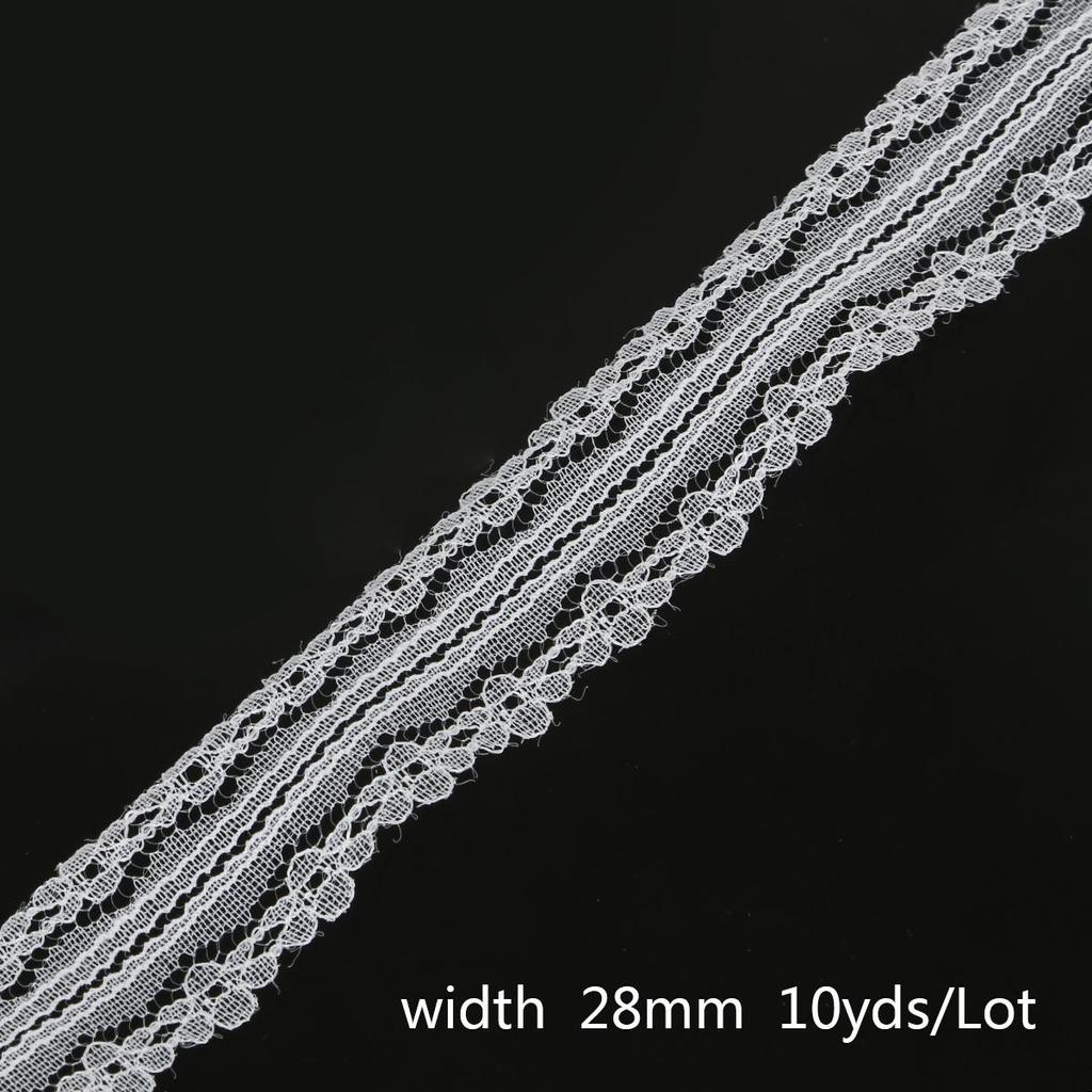 10 ярдов красивая кружевная лента для одежды, свадебное украшение, аксессуары для рукоделия «сделай сам»