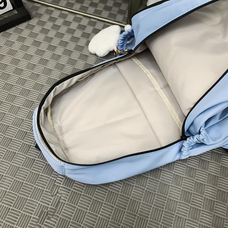 Школьный рюкзак для школьников средней школы, студенческий стиль, мужской рюкзак с буквенным принтом, женский рюкзак большой емкости