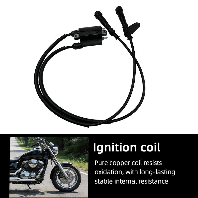 1PCS Ignition Coil For HONDA Shadow 750 VT750 Aero Spirit 750 1998-2019 Motorcycle Part Replacement 30701-MF5-000 30510-MM8-003