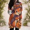 Plus Size Women Oversized Casual Long Sleeve Blouse With Pockets And Cuffed Sleeves