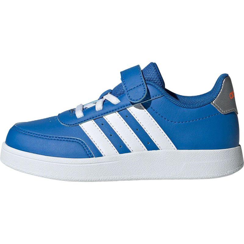 Adidas Breaknet 2.0 Comfortable Versatile Non-Slip Durable Low-Top Kids Skate Shoes Kids Sneakers Blue JI1685