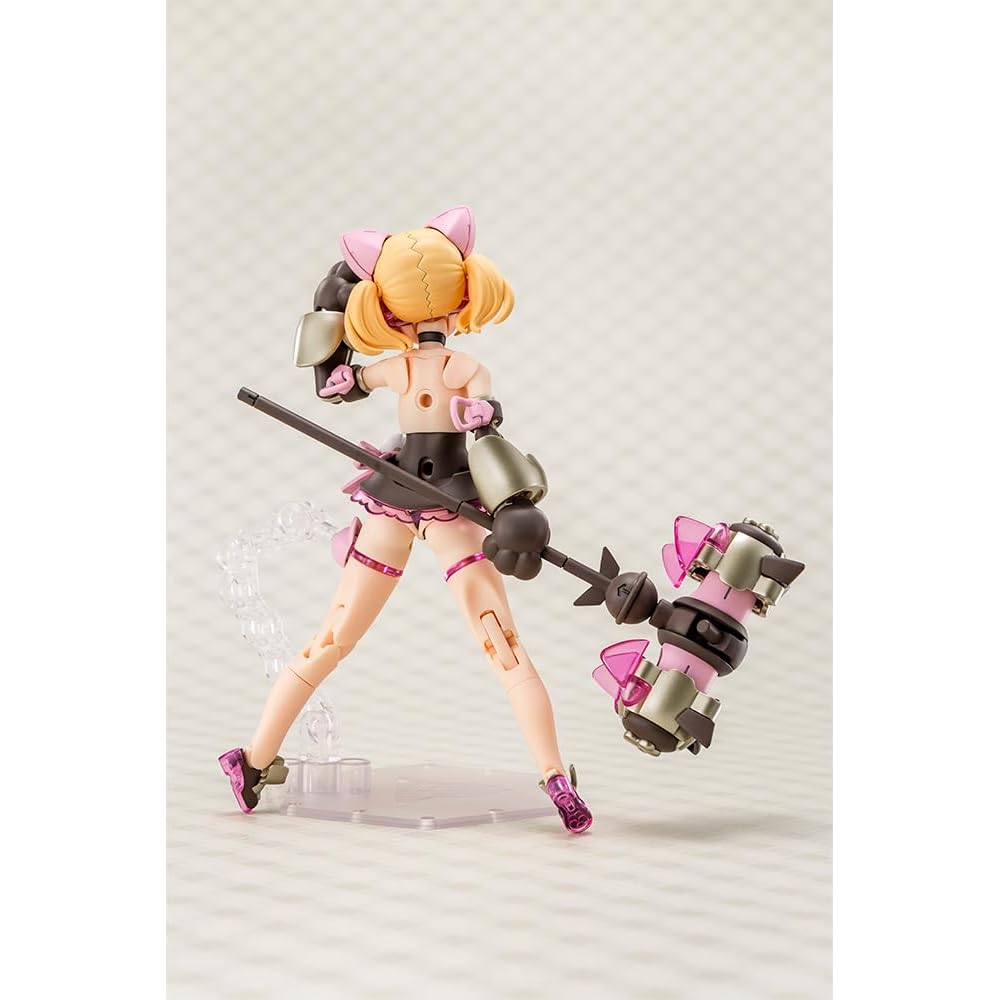 Kotobukiya Megami Device Puni Mofu Черная Мао Масштаб 135 мм Пластиковая модель