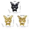 Elegant Butterfly Candle Holders Electroplated Iron Candle Stand  Table
