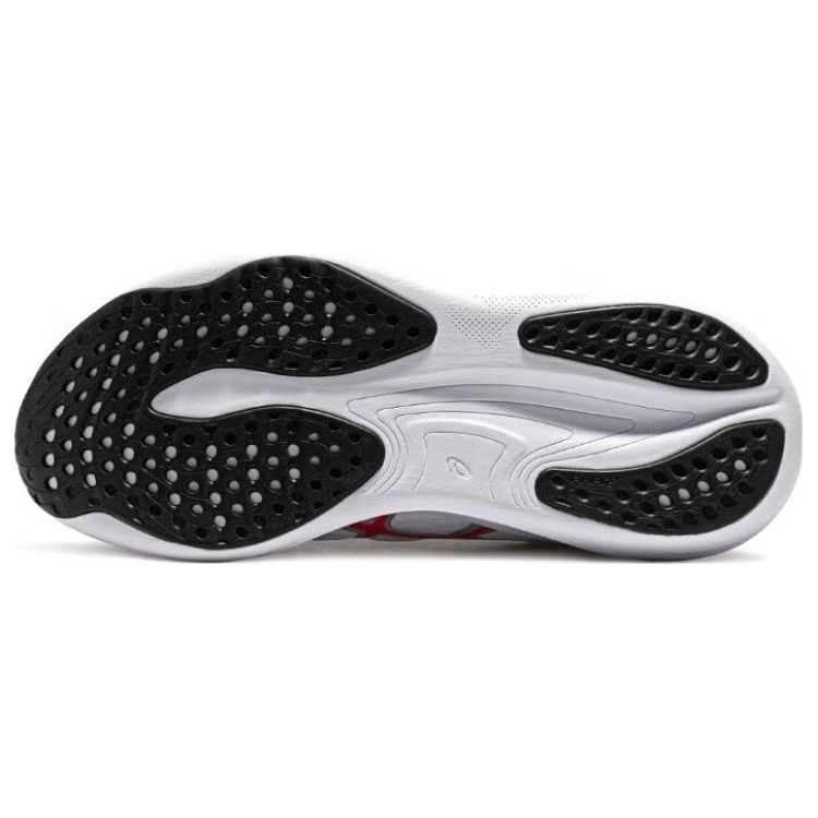 Asics Gel-Nimbus 25 Удобные Дышащие Амортизирующие Прочные Низкие Кроссовки для Марафона Женские кроссовки Белые Красные 1012B563-100